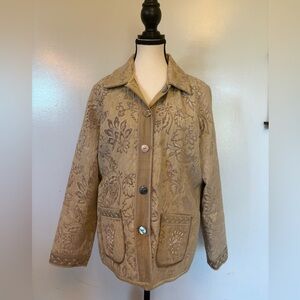 Reversible Beaded Tapestry Jacket